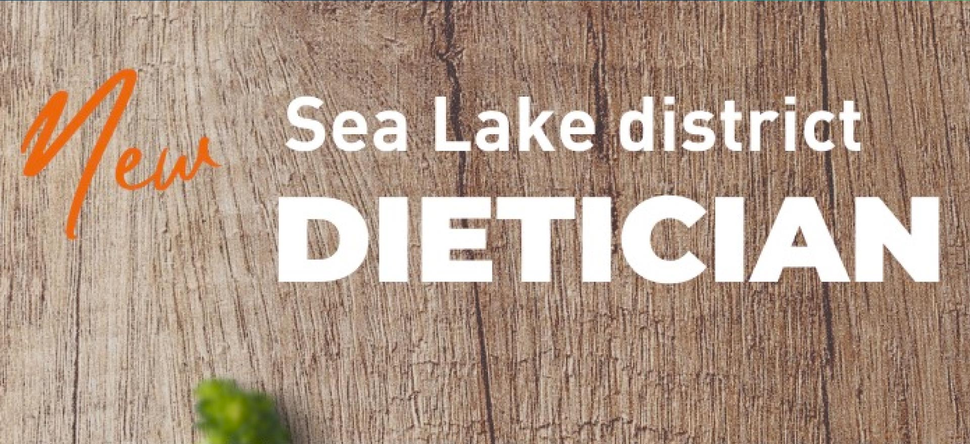 New Dietetics service for Sea Lake